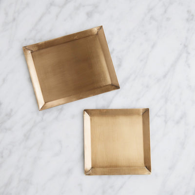 Flat Brass Tray