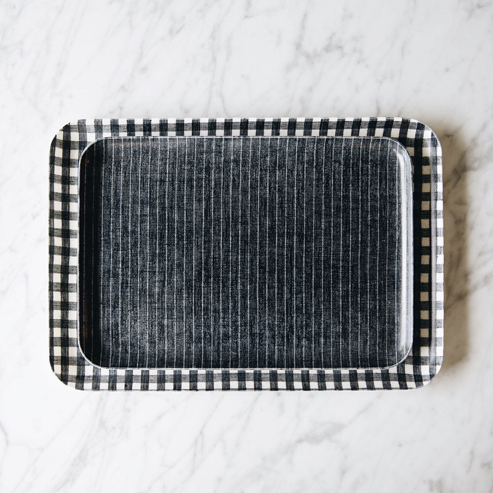 Linen Tray - Indigo