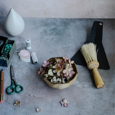Small Table Brush & Cardboard Shovel