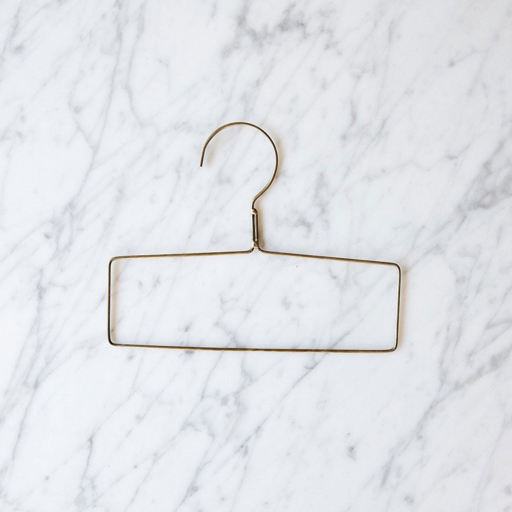 Brass Tie Hanger