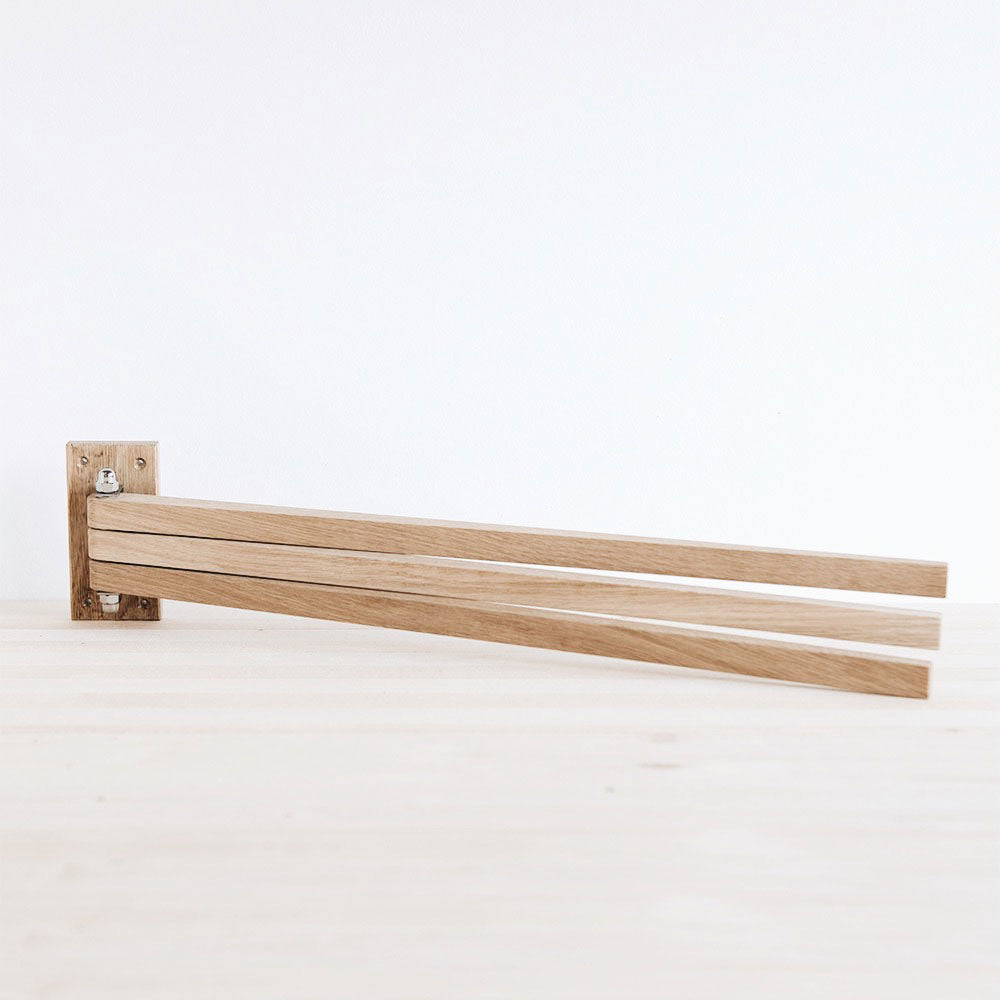 Oak Towel Drying Rack