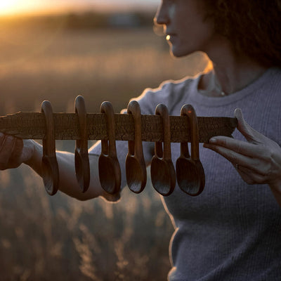 Wooden Loop Scoop