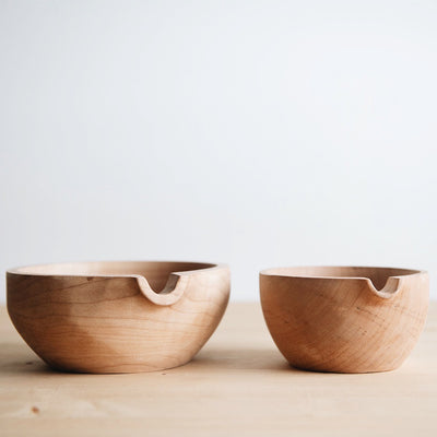 Maple Spouted Bowl